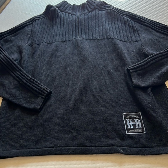 Harley Davidson Rare Black men’s sweater XXXL - Picture 1 of 10